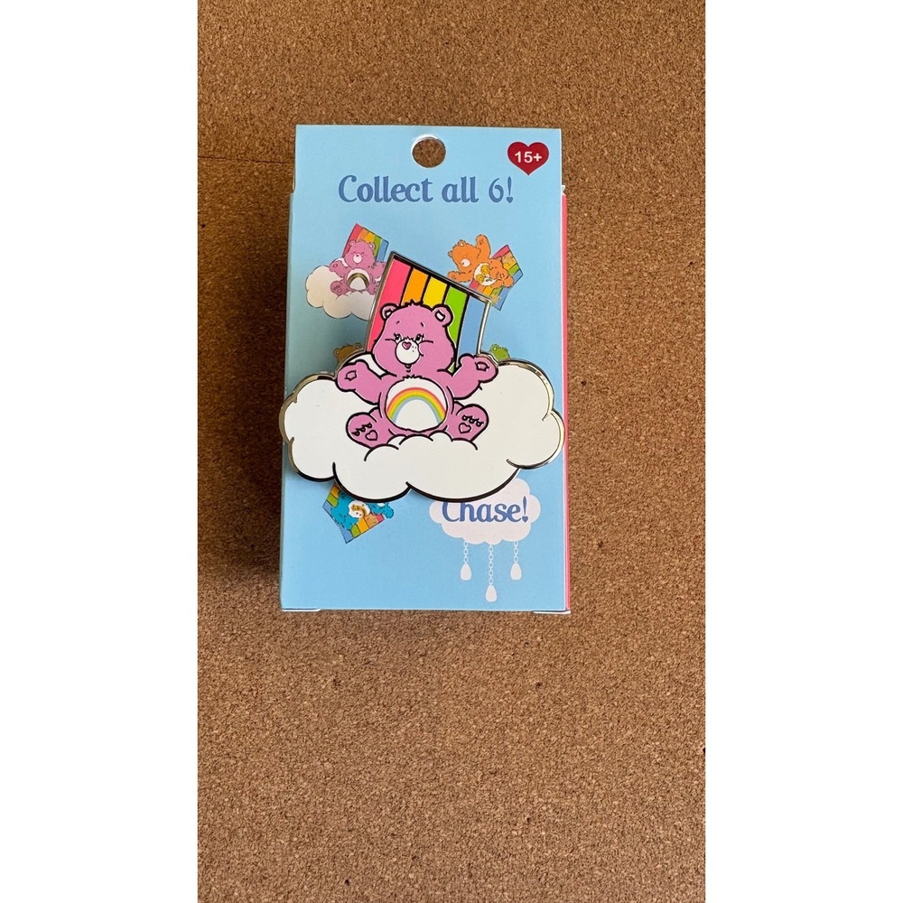 Whatever! Makes You Happy x Care Bears Rainbow Puzzle Pin - Cheer Bear
